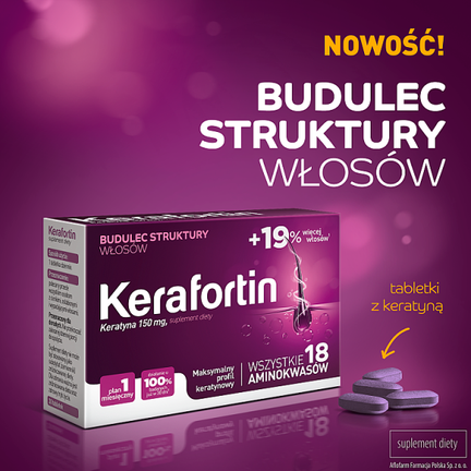 Kerafortin, 30 tabletek - 5902802708496