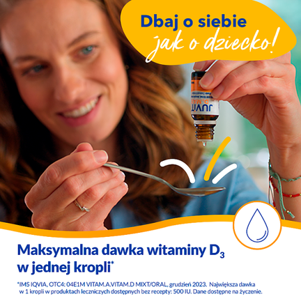JUVIT D3 MAX 20 000 IU/ml, krople doustne, 10 ml - PRODUKT LECZNICZY NIEREFUNDOWANY OTC