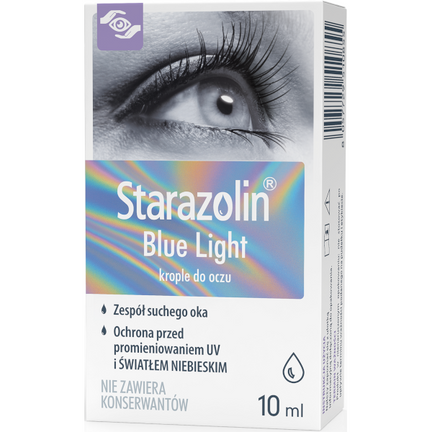 Starazolin Blue Light, krople do oczu, 10 ml - zdjęcie produktu