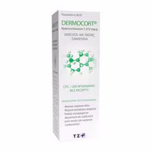 Dermocort 1,372 mg/g, aerozol na skórę, zawiesina, 38,25 g