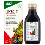 Floradix Żelazo i witaminy, tonik, 250 ml