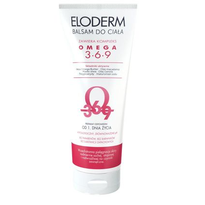 POLPHARMA Eloderm, balsam do ciała, 200 ml — Składniki i ocena