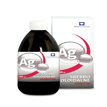 Alter Medica, srebro koloidalne Argentum, 500 ml - zdjęcie produktu