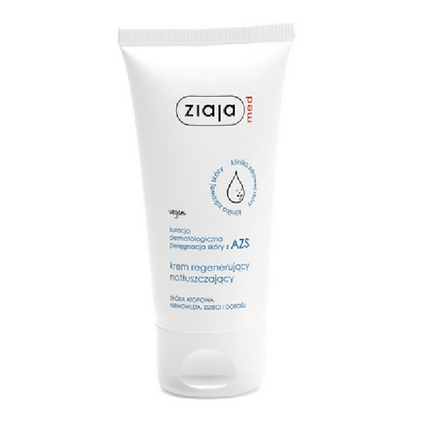ZIAJA Ziaja Med, Kuracja dermatologiczna pielęgnacja skóry z AZS krem regenerujący natłuszczający, 50 ml