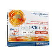 Gold-Vit D3 2000 j.m. + K2 50 mg, 30 kapsułek