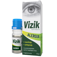 Vizik Alergia, izotoniczne i sterylne krople do oczu, 10 ml