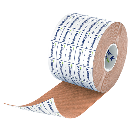 Leukotape K by Actimove, taśma kinezjologiczna, beżowa, 1 sztuka  - WYRÓB MEDYCZNY