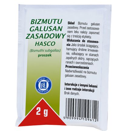 Bizmutu galusan zasadowy (Dermatol), 2 g - zdjęcie produktu