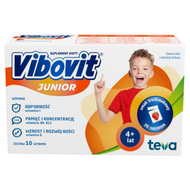 Vibovit Junior, 30 saszetek o smaku truskawkowym