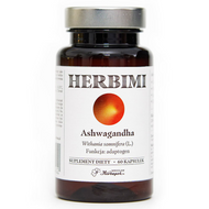 Ashwagandha Herbimi, 60 kapsułek