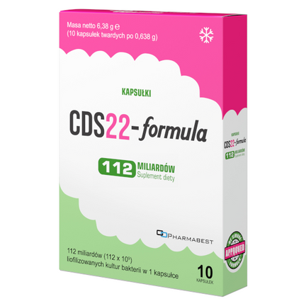 CDS-22 Formula 112 mld, 10 kapsułek - zdjęcie produktu