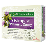 Ostropest Plamisty 80 mg, 60 tabletek