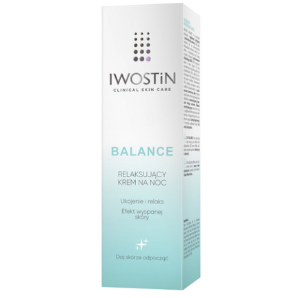 Iwostin Balance, relaksujący krem na noc, 50 ml - zdjęcie produktu